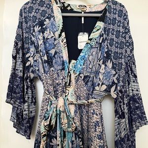 Free People Kimono Sleeve Dress